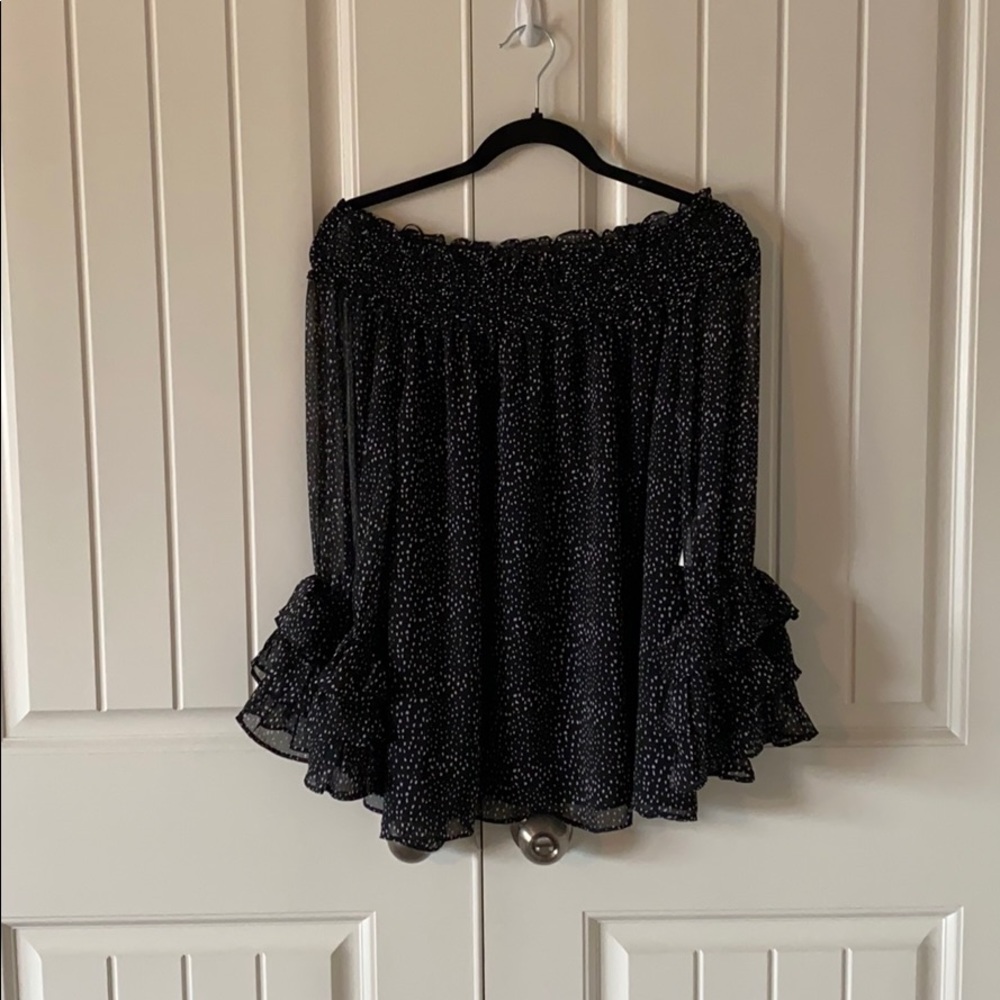 Express Off Shoulder Blouse-NEW WITH TAGS